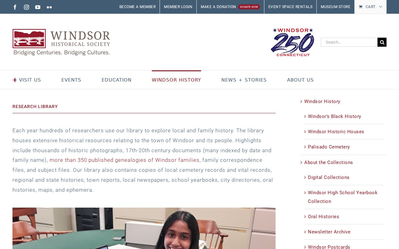 Windsor city directory Historical Society research library