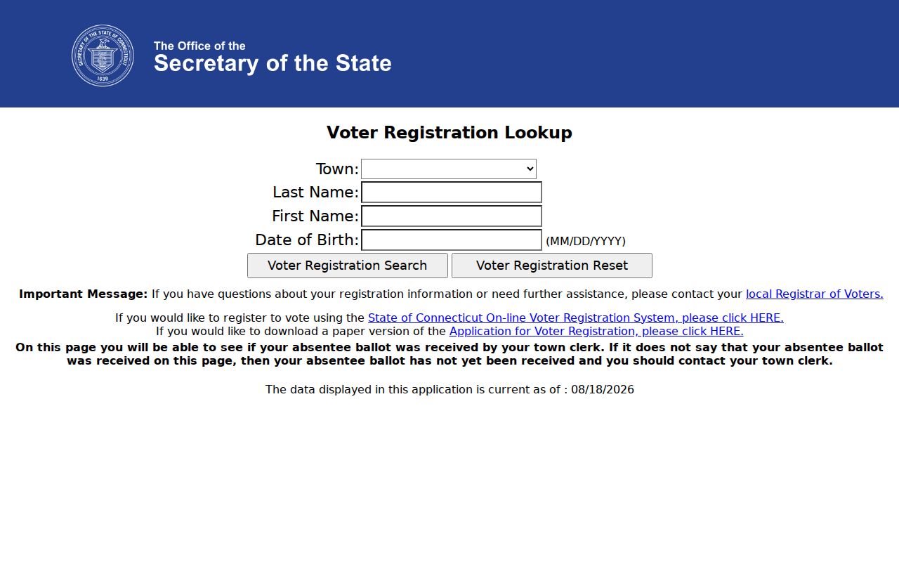 Windsor residents directory voter lookup